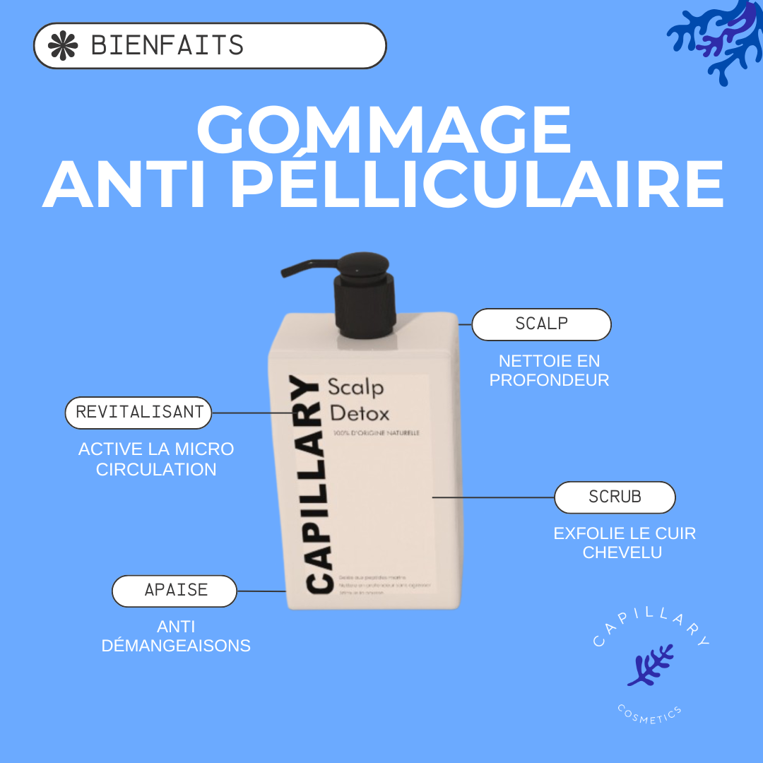 GOMMAGE ANTI-PÉLLICULAIRE